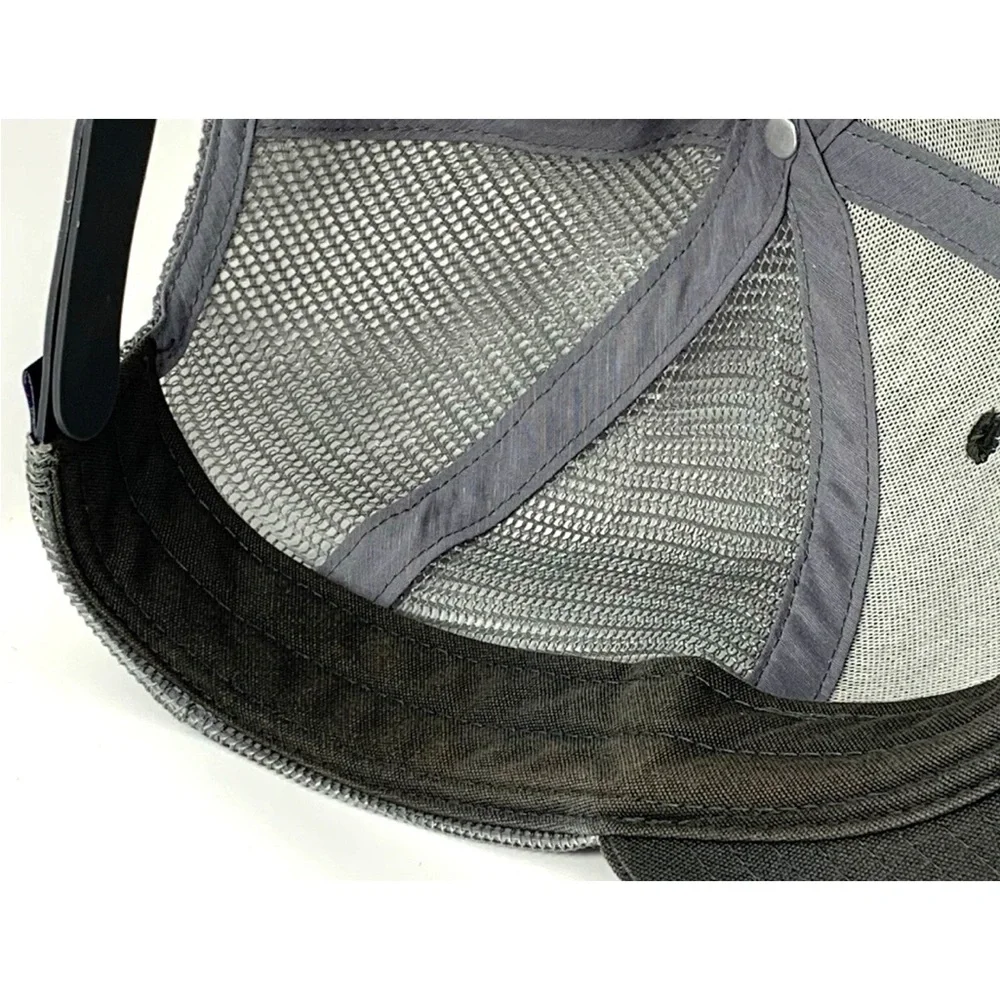 Patagonia Men Cap Hat Trucker Baseball Dad Gray Mesh Cap Snapback Patch Logo - Picture 12 of 12